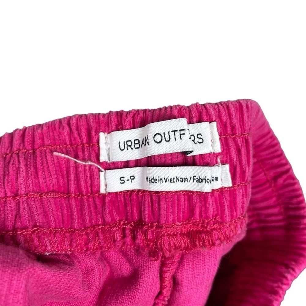 Urban Outfitters Size S Grayson Pink Corduroy Pull-On Drawstring Shorts - Picture 6 of 7
